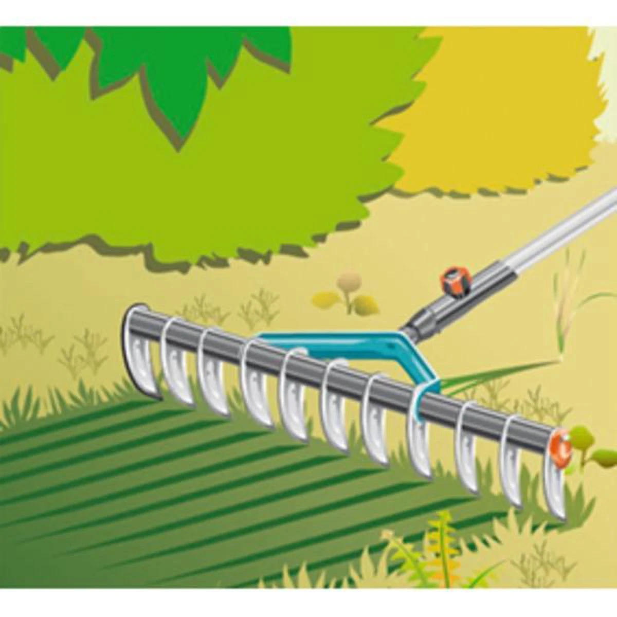 Gardena Combisysteem-eenzijdige Vericuteerhark - Werkbreedte 35 Cm - Afbeelding 4