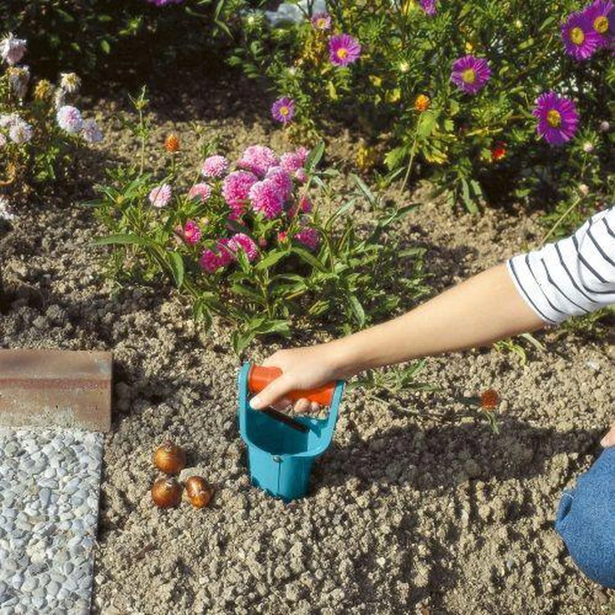 GARDENA Bollenplanter - Diepteaanduiding - Automatische Aardeloslating - Afbeelding 8