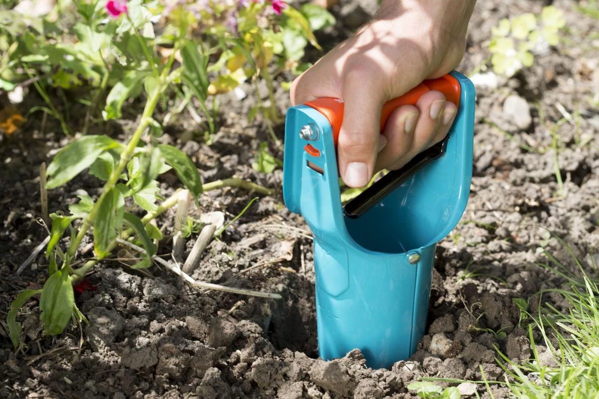 GARDENA Bollenplanter - Diepteaanduiding - Automatische Aardeloslating - Afbeelding 5