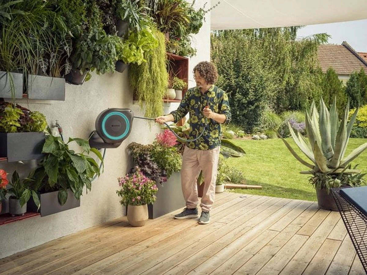 GARDENA Rollup S Wandslangenbox - 15 Meter - Ø 11 Mm - Afbeelding 2