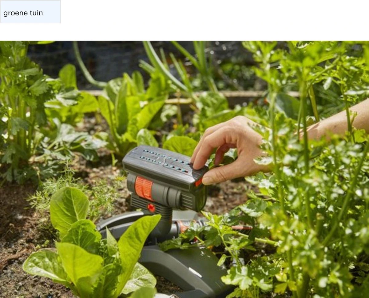 GARDENA - Zwenksproeier AquaZoom Compact - Tuinsproeier - 9 Tot 216 M² - Afbeelding 2