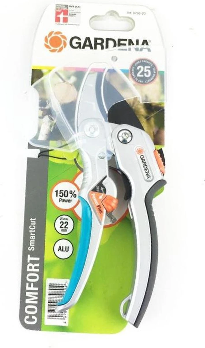 GARDENA - Comfort - Hefboomsnoeischaar Smartcut - Snoeischaar - Takdikte Max. 22 Mm - Afbeelding 5